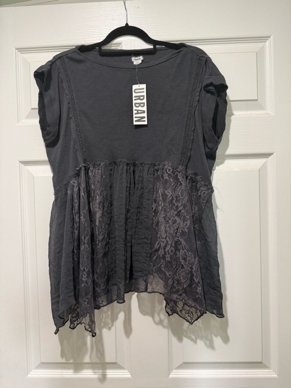 Urban Outfitters lace tunic top-mixed media